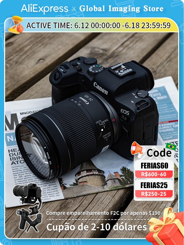 Canon-EOS R6 Ǯ  5  ̹ ,   4K HDR  Vlog 10bit HEIF ̷ CanonCamera